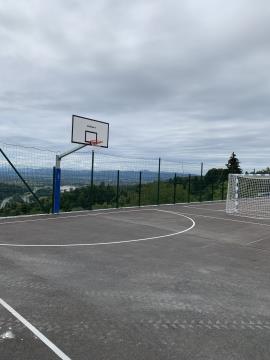 UREDITEV ŠPORTNIH POVRŠIN, CESTE IN VODOHRANA V NASELJU ORLE 08